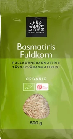 Urtekram Fuldkorns basmatiris Ø< Pasta, Ris & Bælgfrugter