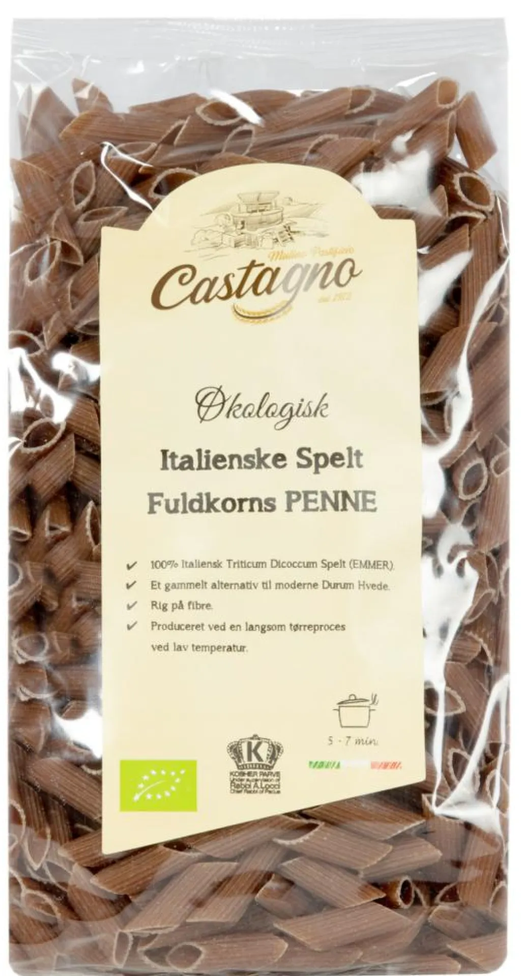 Rømer Pasta, Ris & Bælgfrugter<Fuldkorns Spelt Penne Ø