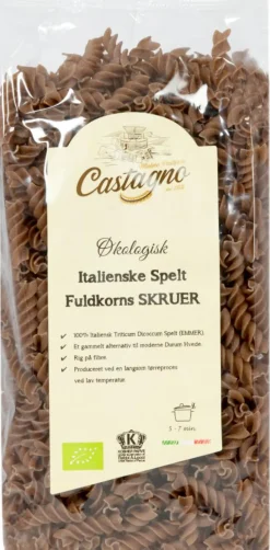 Castagno Pasta, Ris & Bælgfrugter<Fuldkorns Spelt Skruer Ø