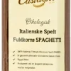 Castagno Pasta, Ris & Bælgfrugter>Fuldkorns Spelt Spaghetti Ø