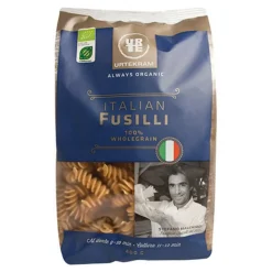 Urtekram Fusilli fuldkorn (skruer) Ø< Pasta, Ris & Bælgfrugter