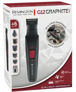 Remington Hårtrimmere>G12 Graphite Series Multi-grooming Kit