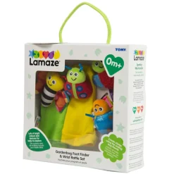 Lamaze Gardenbug Wrist Rattle Set<Børn Rangler