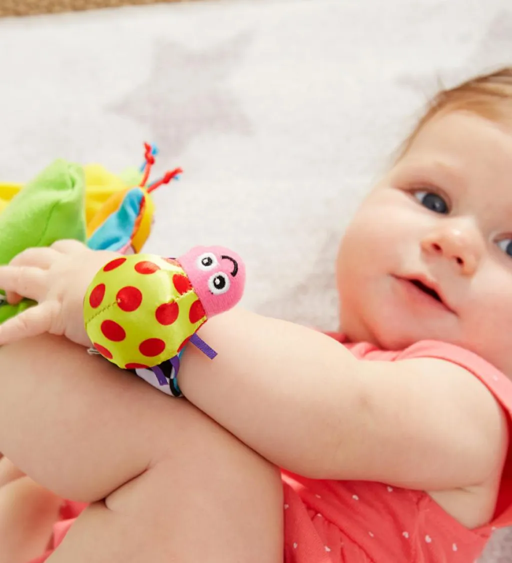 Lamaze Gardenbug Wrist Rattle Set<Børn Rangler