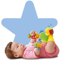 Lamaze Gardenbug Wrist Rattle Set<Børn Rangler