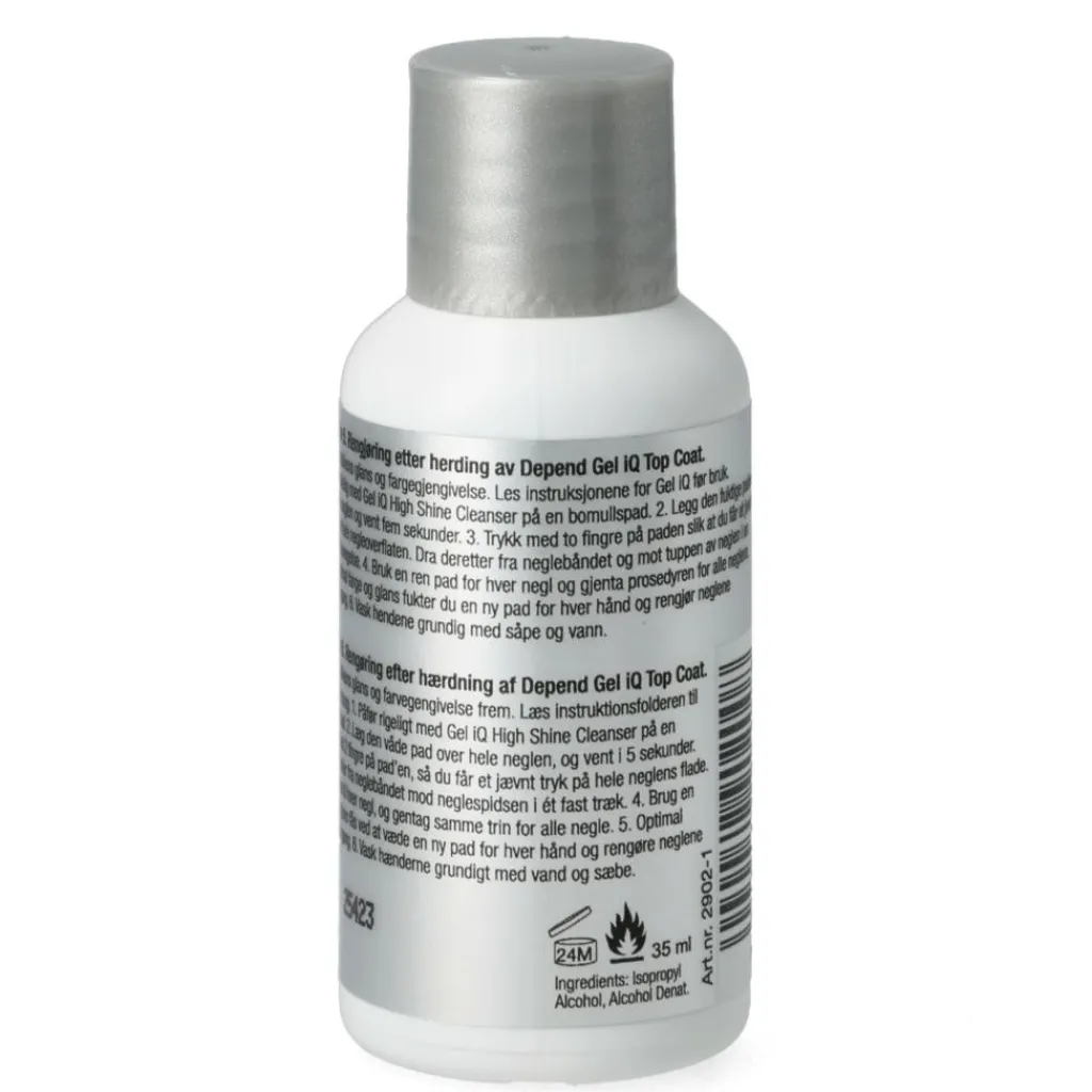 Depend Gel iQ High Shine Cleanser, Step 5< Gelénegle