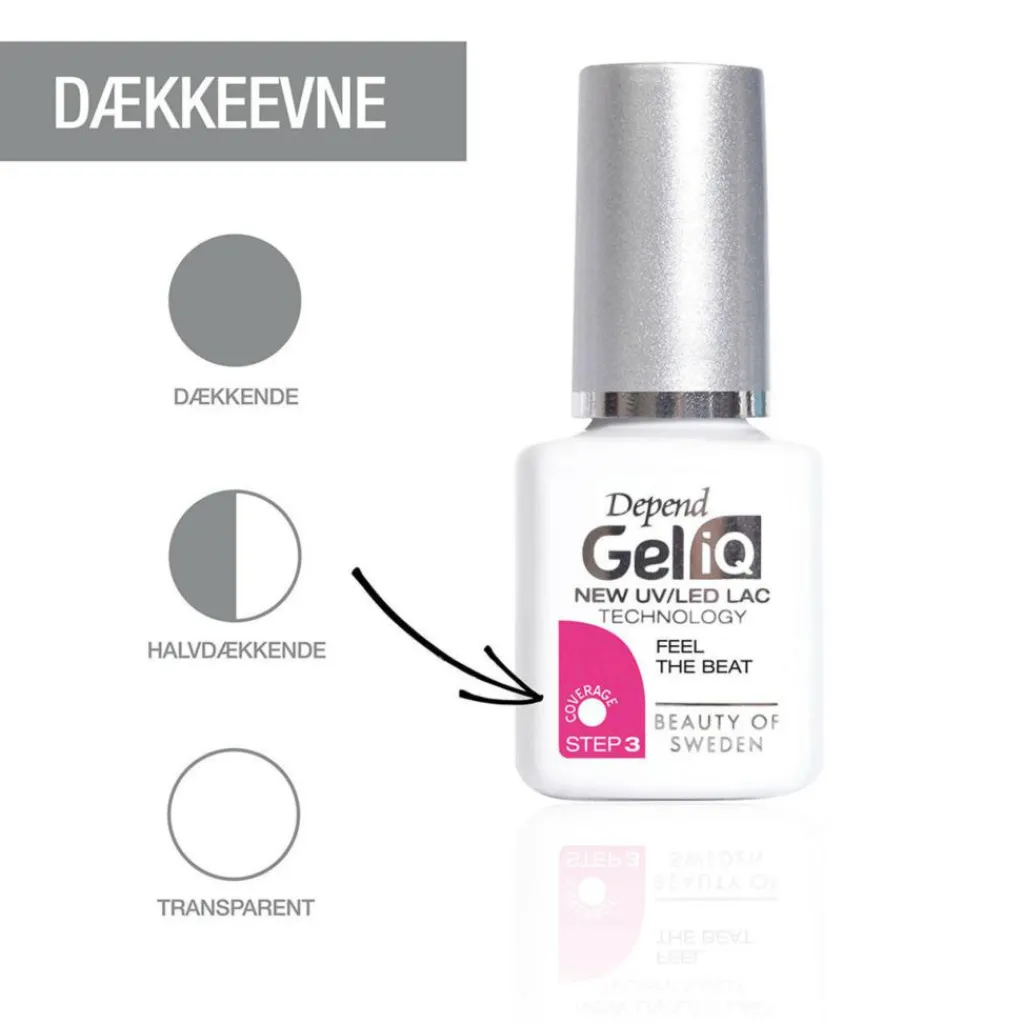 Depend Gelénegle<Gel iQ Polish, Step 3