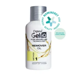 Depend Gel iQ Remover Oil, Method 1< Gelénegle