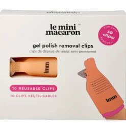 Le mini macaron Gel Polish Removal Clips< Gelénegle