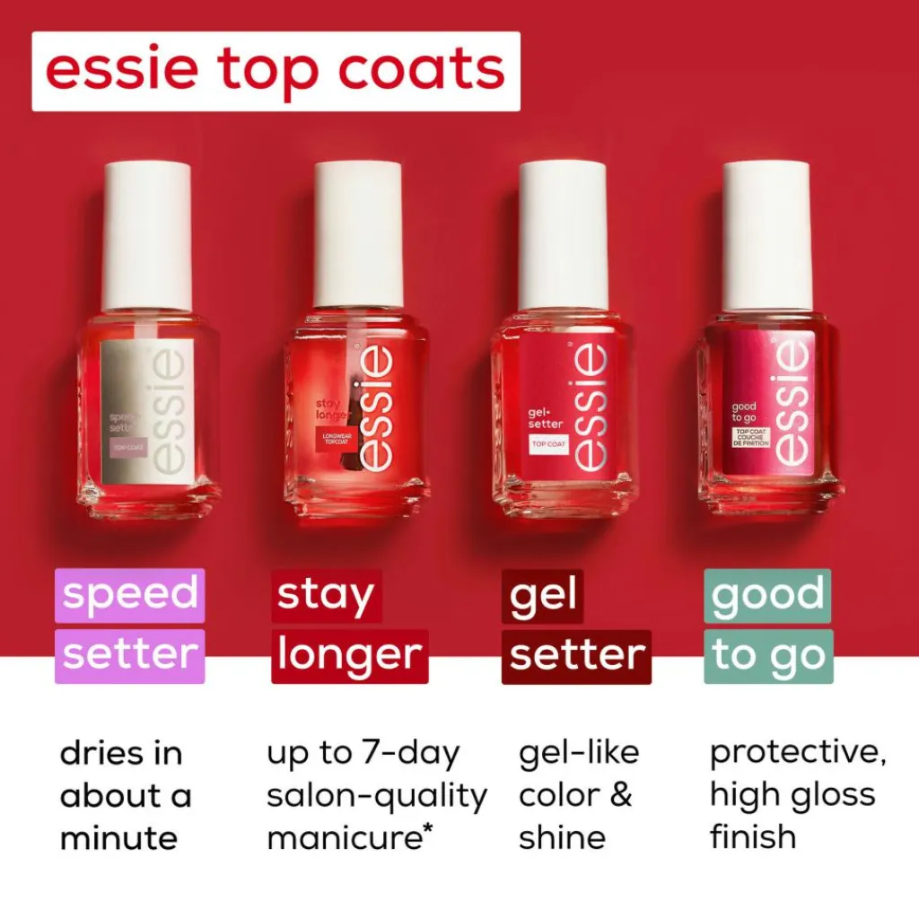 essie Neglelak>Gel Setter Top Coat