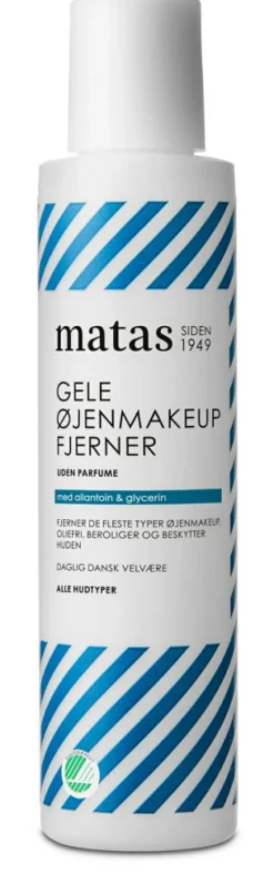 Matas Striber Renseprodukter<Gele Øjenmakeupfjerner til Alle Hudtyper Uden Parfume