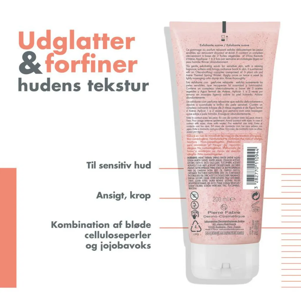 Avène Kropspleje|Scrub & Exfoliering>Gentle Body Scrub