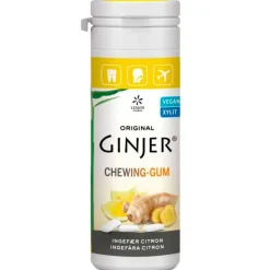 Lemon Pharma Tyggegummi<GINJER® Ingefær Tyggegummi