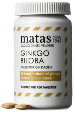 Matas Striber Ingredienser<Ginkgo Biloba