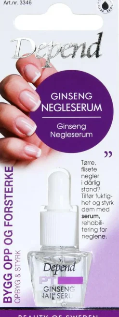 Depend Ginseng Negleserum< Neglepleje