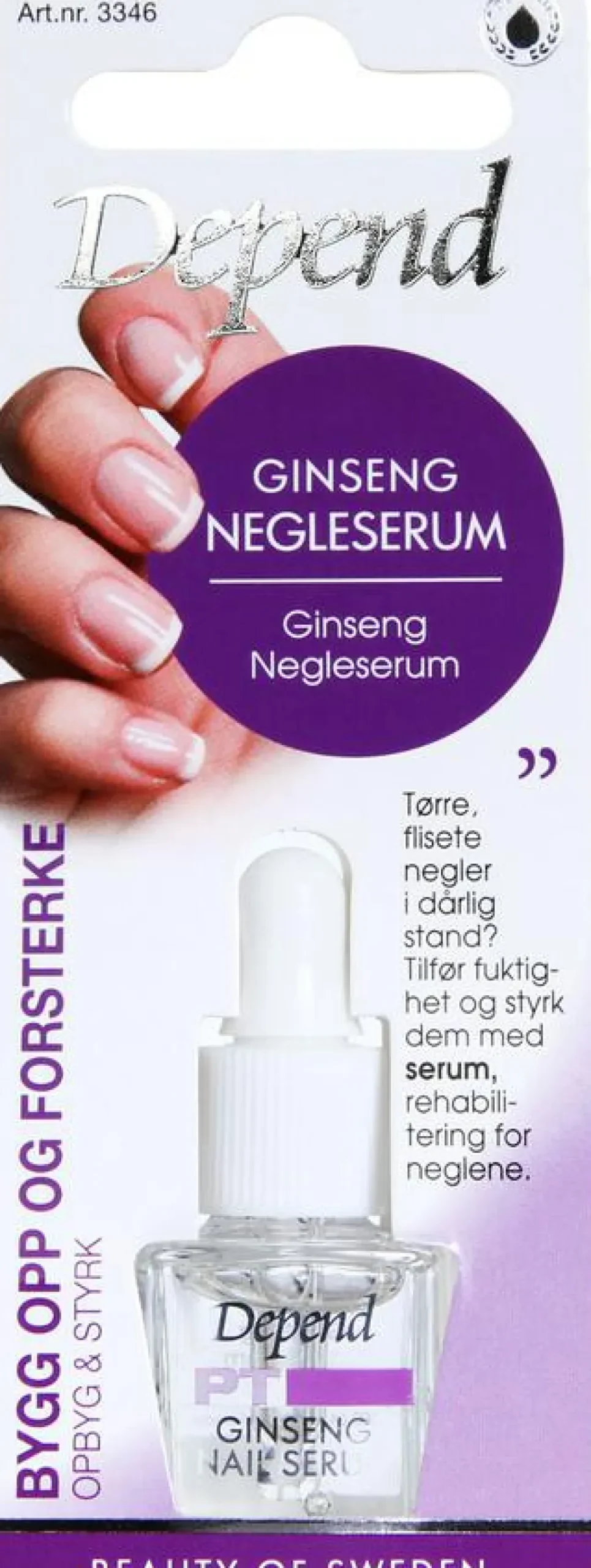 Depend Ginseng Negleserum< Neglepleje