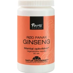 Natur Drogeriet Ginseng Rød Panax 400 mg< Ginseng|Ingredienser
