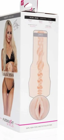 FLESHLIGHT Sexlegetøj Til Mænd<Girls Masturbator - Elsa Jean Tasty