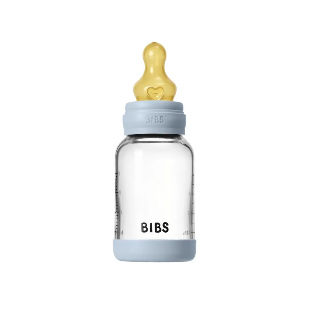 BIBS Gl Baby Bott Round Latex<Børn Sutteflasker & Tilbehør