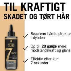 Schwarzkopf Hårkur>Gliss Ultimate Express Repair 7 Sec Treatment