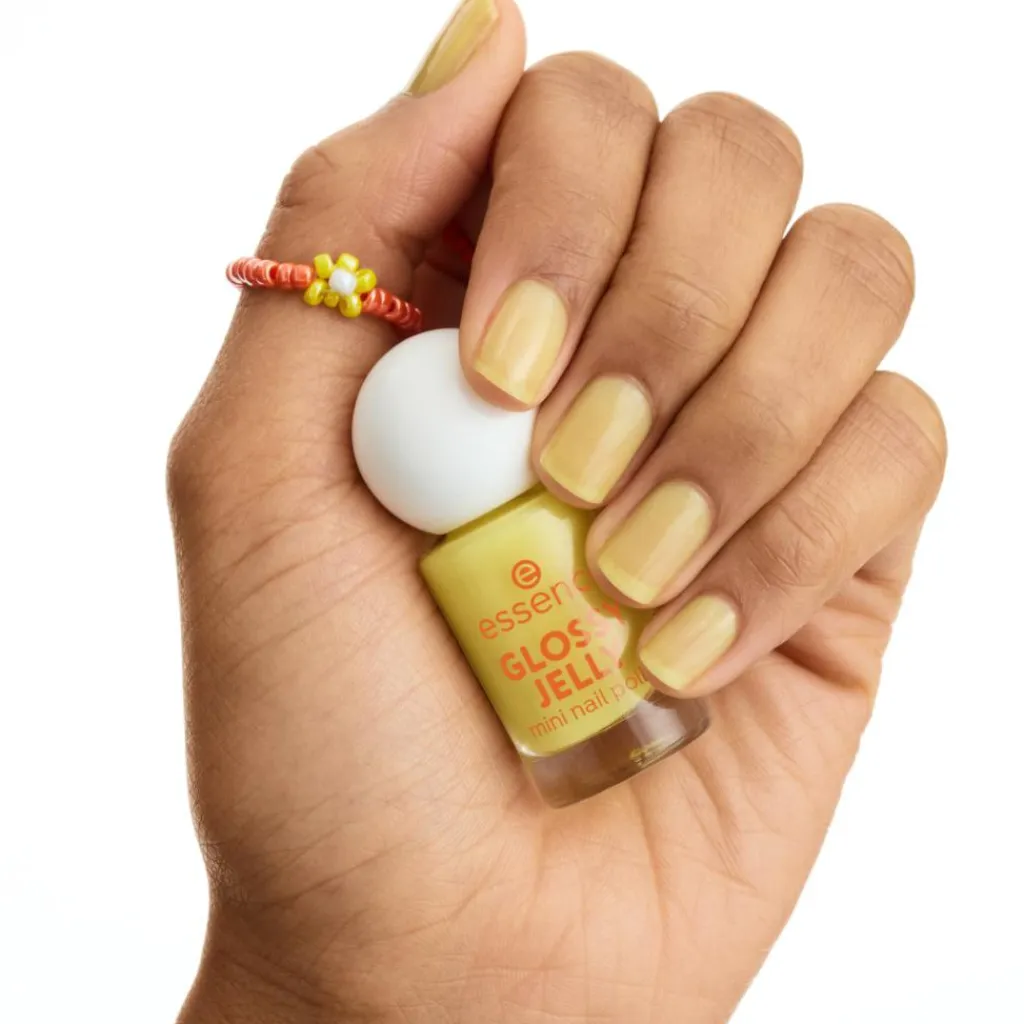 Essence Mini Makeup>Glossy Jelly Mini Nail Polish