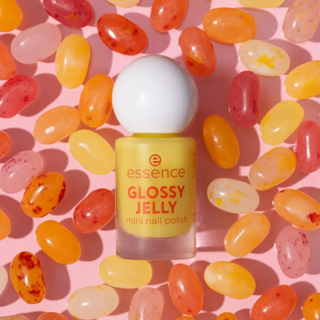 Essence Mini Makeup>Glossy Jelly Mini Nail Polish
