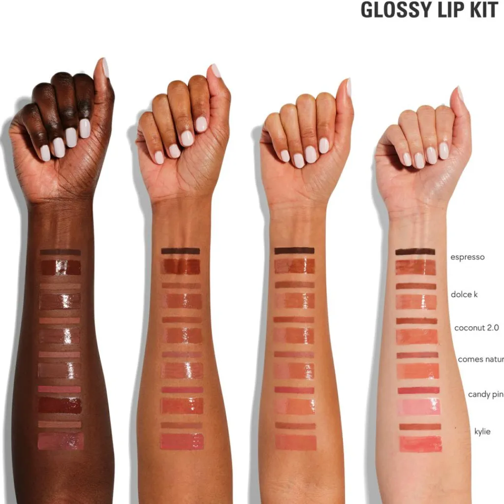 Kylie Cosmetics Lipgloss>Glossy Lip Kit