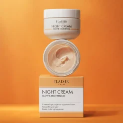 Plaisir Glow & Brightening Night Cream< Natcreme
