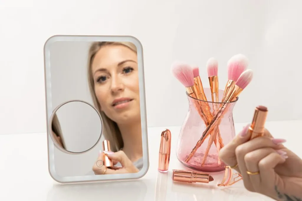 STYLPRO Badeværelsestilbehør|Makeupspejle>Glow and Go Travel Mirror