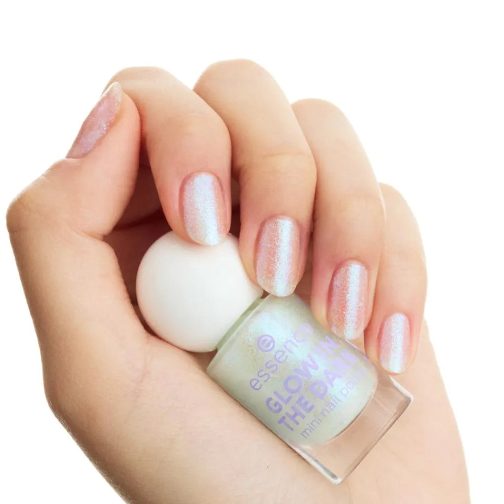 Essence Glow In The Dark Mini Nail Polish< Neglelak|Mini Makeup