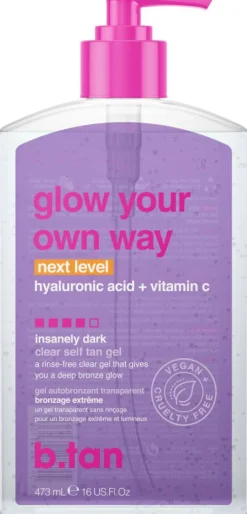 b.tan Selvbrunere>Glow Your Own Way Clear Self Tan Gel