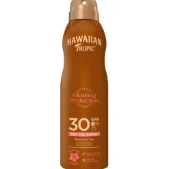 Hawaiian Tropic Glowing Protection Oil C-Spray SPF 30< Solcreme