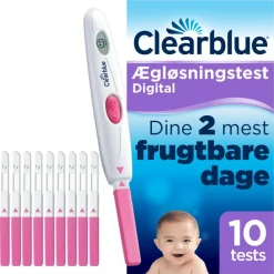 Clearblue Fertilitet|Ægløsningstests<Ægløsningstest