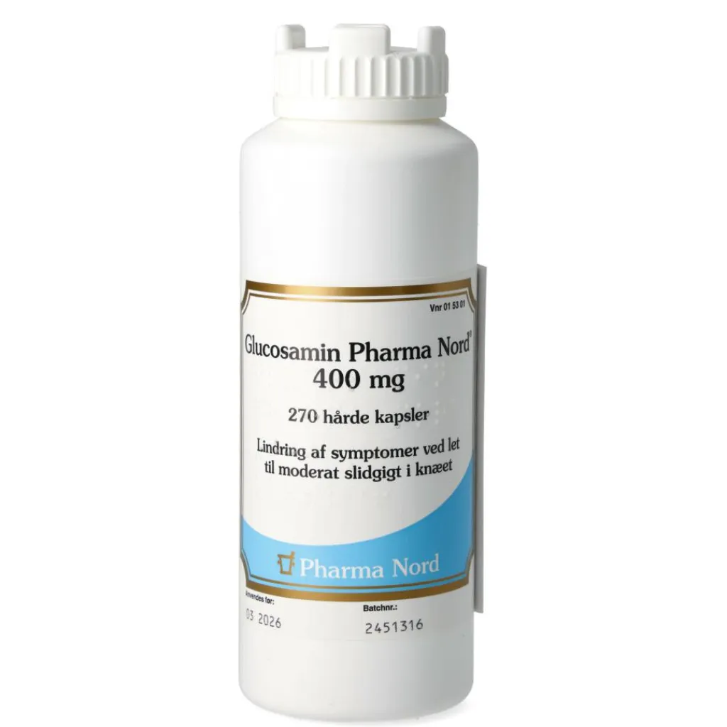 Pharma Nord Smerter>Glucosamin 400 mg hårde kapsler
