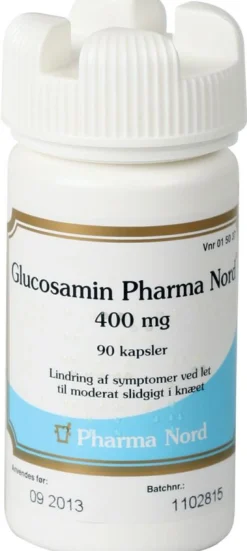 Pharma Nord Smerter>Glucosamin 400 mg hårde kapsler