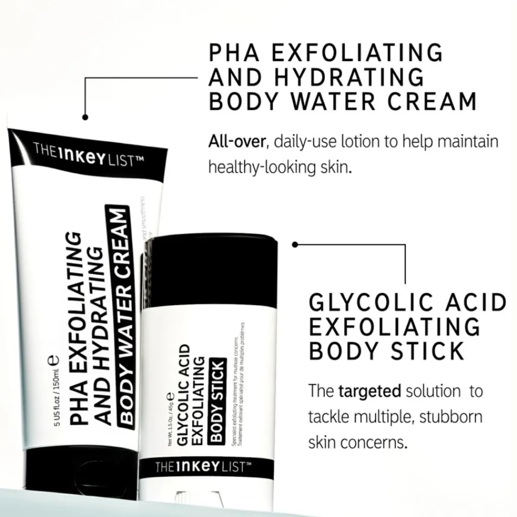 The INKEY List Scrub & Exfoliering<Glycolic Acid Exfoliating Body Stick