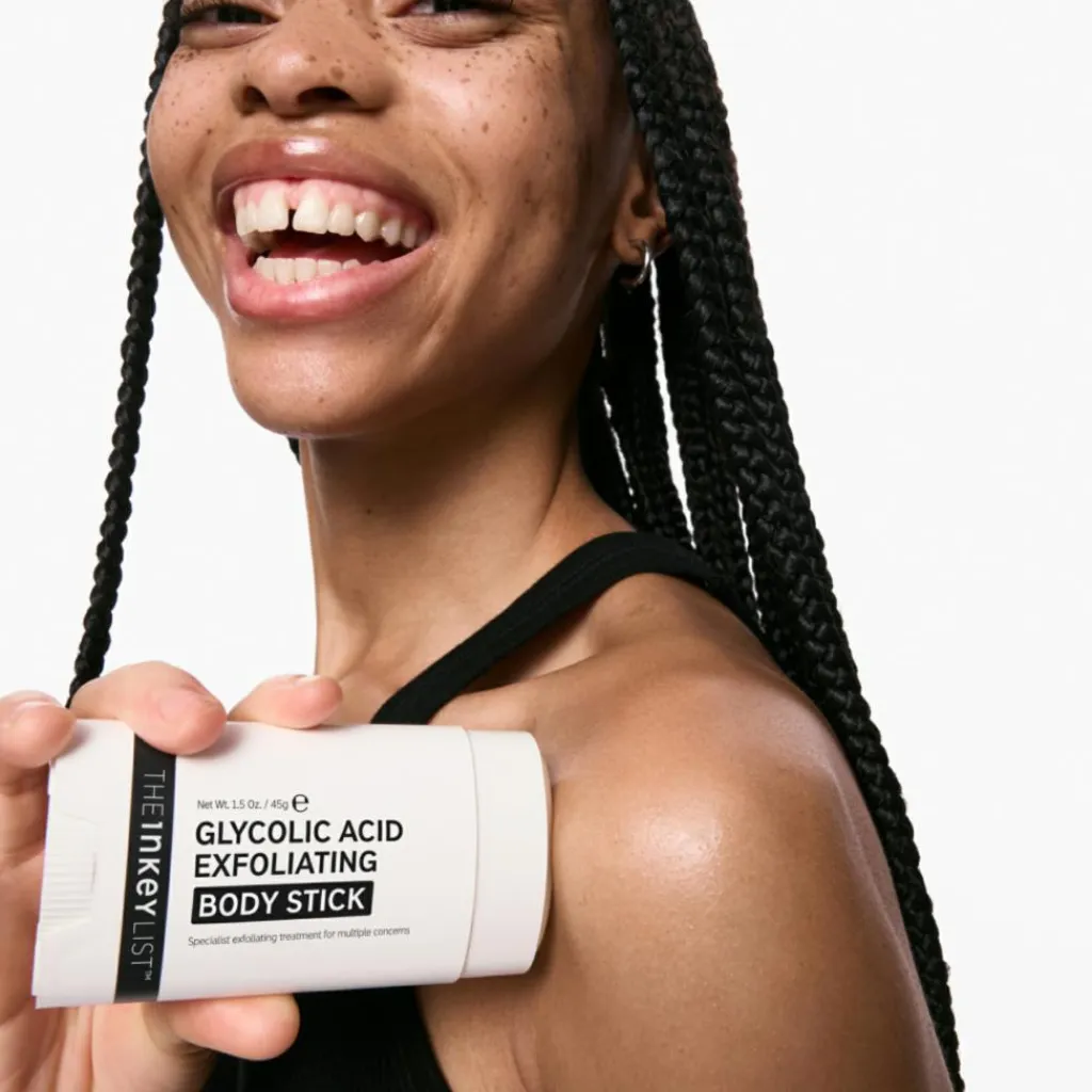 The INKEY List Scrub & Exfoliering<Glycolic Acid Exfoliating Body Stick
