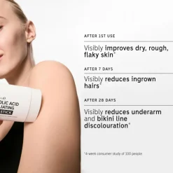 The INKEY List Scrub & Exfoliering<Glycolic Acid Exfoliating Body Stick