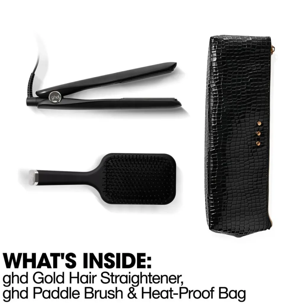 ghd Glattejern<Gold Christmas Gift Set - Hair Straightener