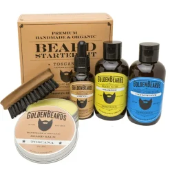 Golden Beards Starter Beard Kit Toscana< Skrabere & Blade