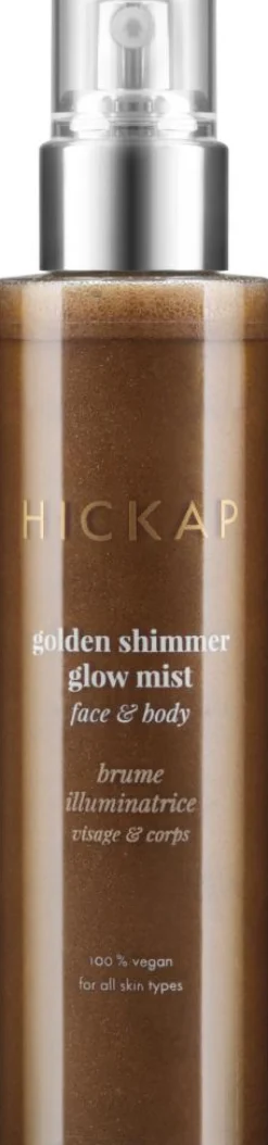 HICKAP Golden Shimmer Glow Mist Face&Body< Selvbrunere|Facial Mist