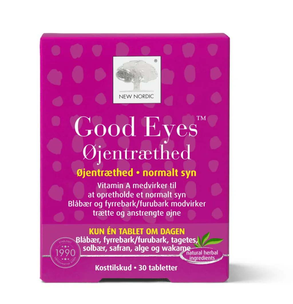 New Nordic Good Eyes Øjentræthed< Hud, Hår & Negle