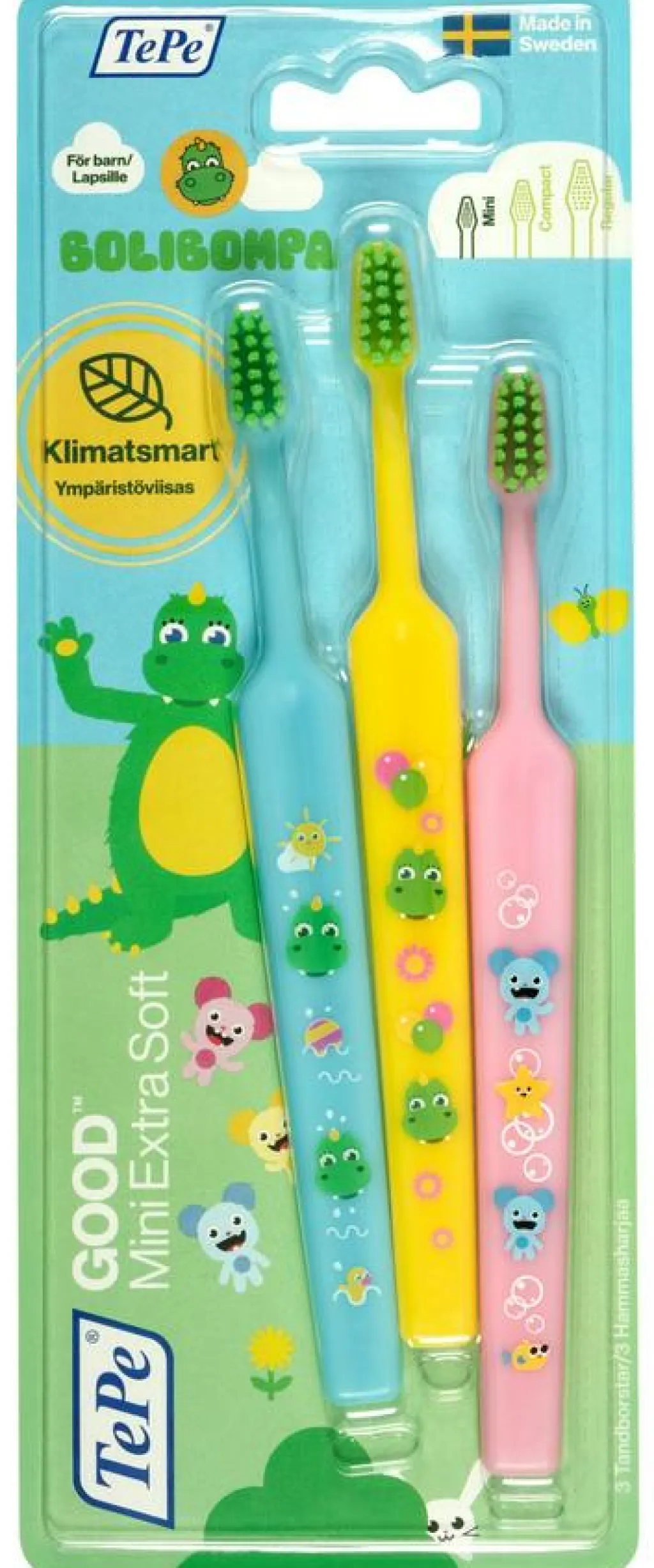 TePe GOOD Mini Extra Soft Tandbørster Børn 0-4 år<Børn Tandpleje Til Børn