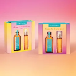 Moroccanoil Good to Glow Duo< Gaveæsker|Hårpleje Gaveæsker