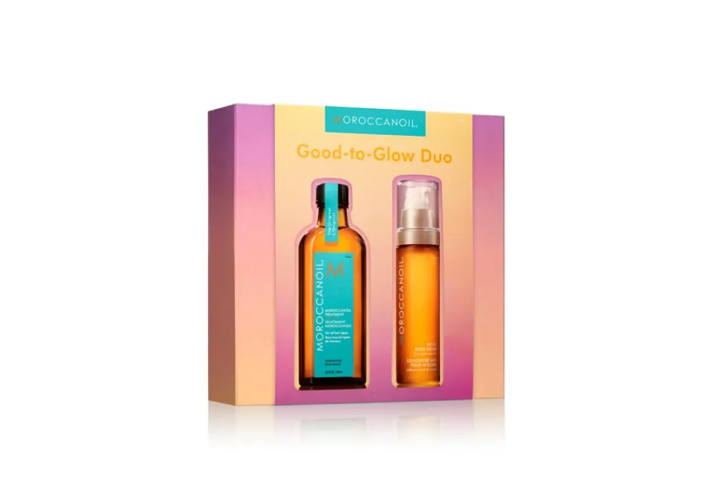 Moroccanoil Good to Glow Duo< Gaveæsker|Hårpleje Gaveæsker