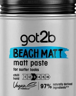 Got2b Beach Matt Paste Hårvoks< Hårvoks