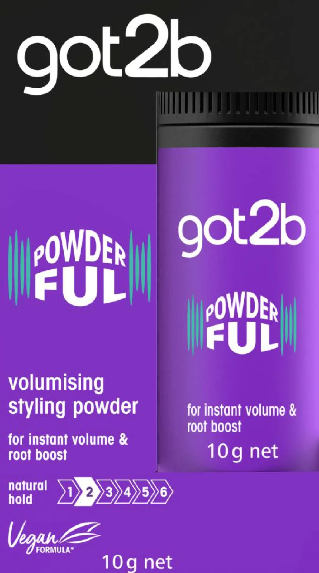 Got2b POWDER'ful volumizing STYLING POWDER< Volumen|Hårpudder