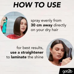 Got2b Glans<gotGLOSS Hair Shine Finish