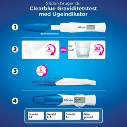 Clearblue Graviditetstest|Graviditetstests<Graviditetstest Ugeindikator