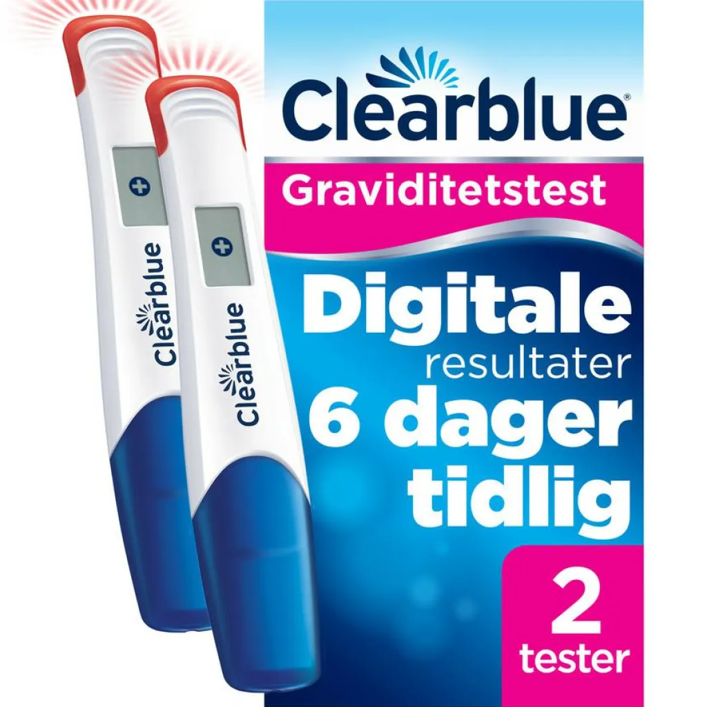 Clearblue Graviditetstest Ultra Early<Børn Graviditetstest|Graviditetstests